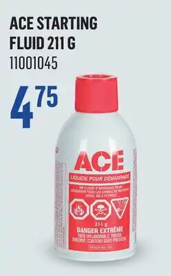 Canac ACE Starting Fluid 211 g offer