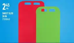 Canac Sheet Sled offer