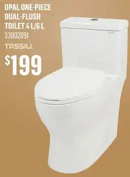 Canac Opal One-Piece Dual-Flush Toilet 4 L/6 L offer