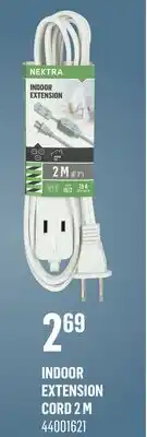 Canac Indoor Extension Cord 2 m offer