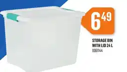 Canac Storage Bin with Lid 24 L offer