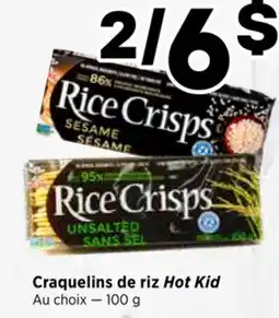 Val-Mont Rice Crisps offer