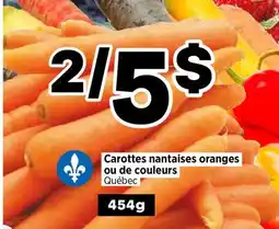 Val-Mont Carottes nantaises oranges ou bi-couleurs offer