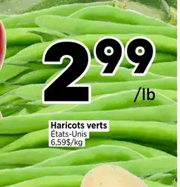 Val-Mont Haricots verts offer
