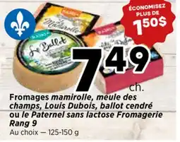 Val-Mont Fromages mamirolle, mèule des champs, Louis Dubois, ballot cendré offer
