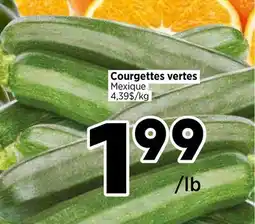Val-Mont Courgettes vertes offer