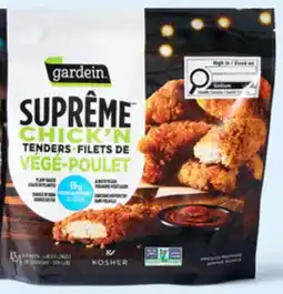 Walmart Gardein SUPRÉME Chick'n Tenders or Ground Be'f Crumbles offer