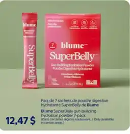 Walmart Blume SuperBelly gut-building hydration powder offer