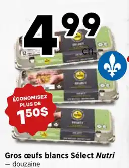 Val-Mont Gros œufs blancs Sélect Nutri offer