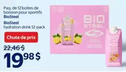 Walmart BioSteel hydration drink offer