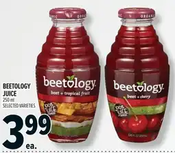 Metro Beetology juice offer