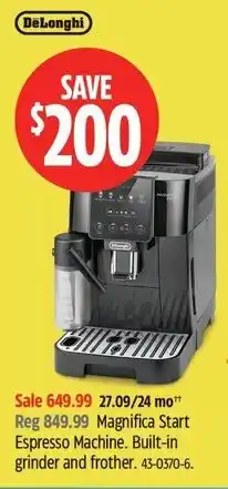 Magnifica Start Espresso Machine