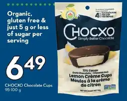 Sobeys CHOCXO Chocolate Cups offer