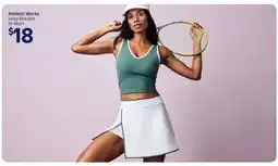 Walmart Athletic Works long-line bra or skort offer