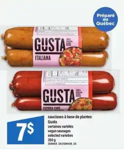 Maxi saucisses à base de plantes offer