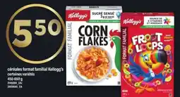 Maxi CÉRÉALES FORMAT FAMILIAL KELLOGG'S offer