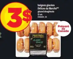 Maxi beignes glacées Délices du Marché offer