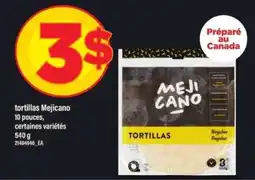 Maxi TORTILLAS MEJICANO offer
