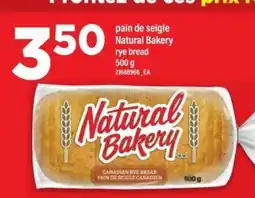 Maxi pain de seigle Natural Bakery offer