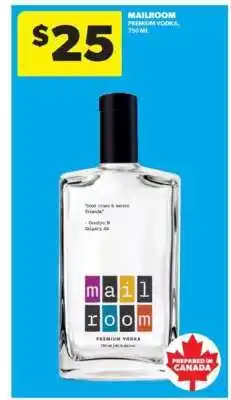 Real Canadian Liquorstore MAILROOM Premium Vodka offer