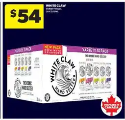 Real Canadian Liquorstore White Claw Variety Pack offer