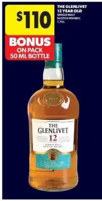 Real Canadian Liquorstore The Glenlivet 12 Year Old offer
