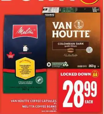 Van Houtte Coffee Capsules / Melitta Coffee Beans