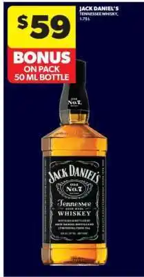 Real Canadian Liquorstore Jack Daniel's Tennessee Whisky offer