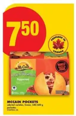 No Frills MCCAIN Pockets offer