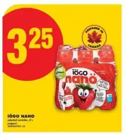 No Frills IOGO NANO offer