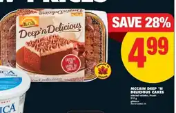 No Frills McCAIN DEEP’N DELICIOUS CAKES offer