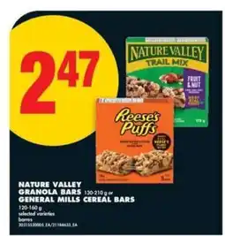 No Frills Nature Valley Granola Bars or General Mills Cereal Bars offer
