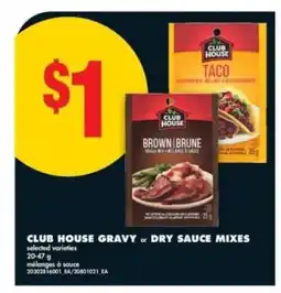 No Frills Club House Gravy or Dry Sauce Mixes offer