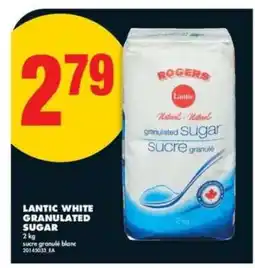No Frills LANTIC WHITE GRANULATED SUGAR offer