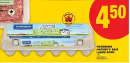 No Frills NATUREGG NATURE'S BEST LARGE EGGS offer