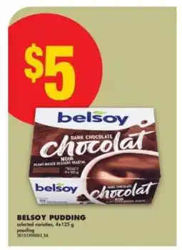 No Frills Belsoy Pudding offer