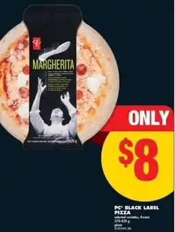 No Frills PC BLACK LABEL PIZZA offer