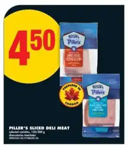 No Frills PILLER’S SLICED DELI MEAT offer
