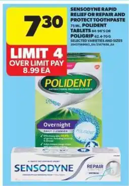 Real Canadian Superstore Sensodyne Rapid Relief or Repair and Protect Toothpaste offer