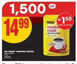 No Frills No Name Ground Coffee offer