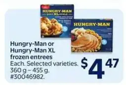 Walmart Hungry-Man or Hungry-Man XL Frozen Entrees offer