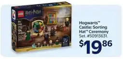 Walmart Hogwarts Castle: Sorting Hat Ceremony Set offer