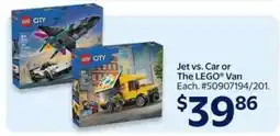 Walmart Jet vs. Car or The LEGO Van offer