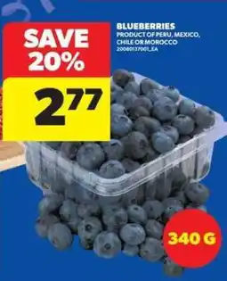 Real Canadian Superstore Blueberries offer