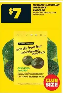 Real Canadian Superstore NO NAME NATURALLY IMPERFECT AVOCADO offer