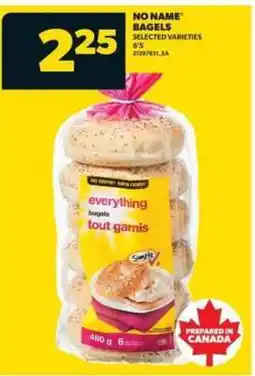 Real Canadian Superstore No Name Bagels offer