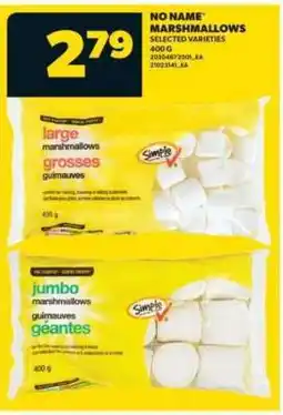 Real Canadian Superstore NO NAME MARSHMALLOWS offer