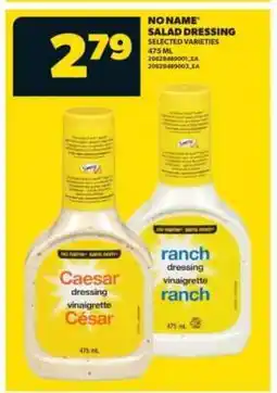 Real Canadian Superstore NO NAME! SALAD DRESSING offer