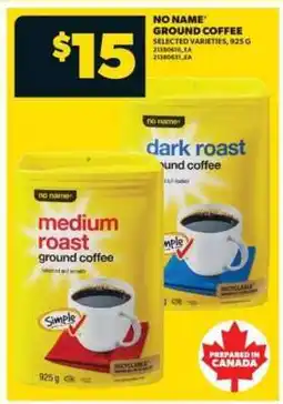 Real Canadian Superstore No Name Ground Coffee offer