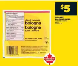 Real Canadian Superstore NO NAME BOLOGNA SLICED offer